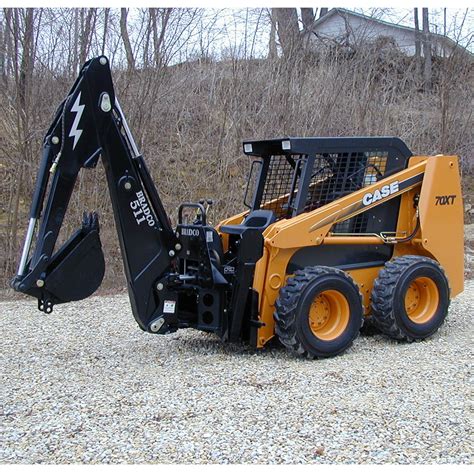 skid steer bach|skid steer backhoe bucket.